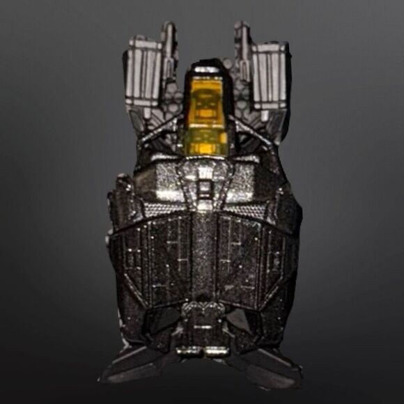 Hot Wheels Mattell DC Comics The Bat Diecast Black Bat Jet Airplane - Picture 4 of 6